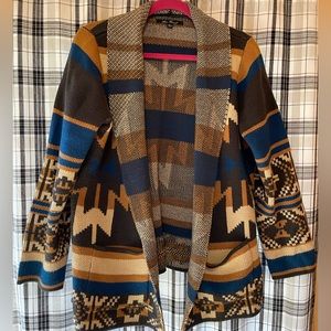 Aztec Sweater Blazer